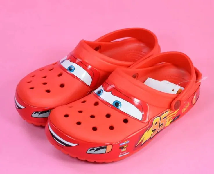 Lightning McQueen Clog Crocs Spring Beach Sandals (One Pair)